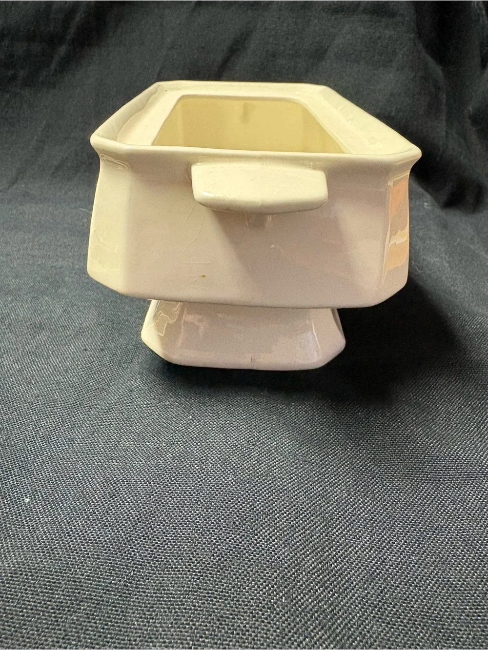 Vintage Japan Ceramic Electric Butter Warmer Tested & Works 1970s Retro Floral